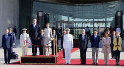 Despedida visita de Estado a Francia