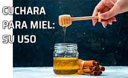 Palita mielera - Cuchara para miel