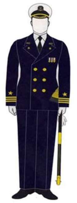 Uniforme hombre Modelo C-1.