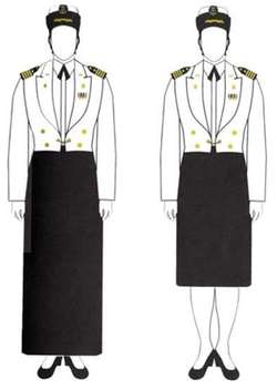 Uniforme mujer Modelo B.