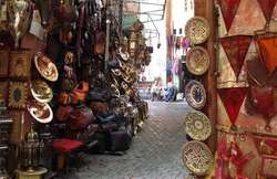 Mercado de artesanía.