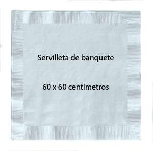 Servilleta de banquete.