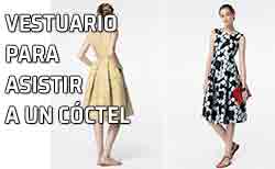 Vestidos de cóctel. Qué me pongo para asistir a un cóctel