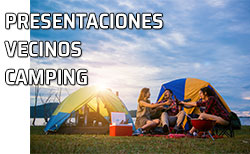 Un grupo de amigos en disfrutando de una tarde camping