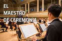 Conductor de los actos y eventos. Maestro de ceremonia